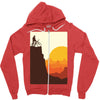 break on the mountain Zipper Hoodie