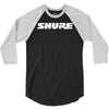 shure logo 3/4 Sleeve Shirt