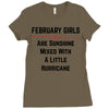 February girls Ladies Fitted T-Shirt