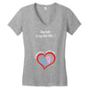 Say Hello to My Little BB Women's V-Neck T-Shirt