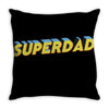 superdad Throw Pillow