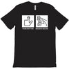 push button receive bacon T-Shirt