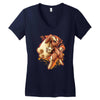 lopunny Women's V-Neck T-Shirt