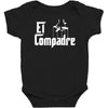 el compadre   the godfather in spanish espanol movie symbol mexcian te Baby Bodysuit