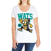 wats (2) Ladies Curvy T-Shirt