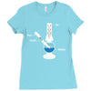 Earth Fire Air Water, 4 Elements Ladies Fitted T-Shirt