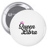 queen libra Pin-back button