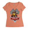 friend miss fritter Women's Triblend Scoop T-shirt