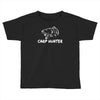 carp hunter pike angler fishing new Toddler T-shirt