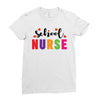 School Nurse Ladies Fitted T-Shirt
