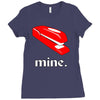 mine. Ladies Fitted T-Shirt