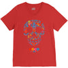 loco coco skul V-Neck Tee