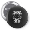 Awesome Godfather Looks Like Pin-back button