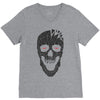 skull triangle V-Neck Tee