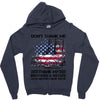 Veteran Don't Thank Me Thank My Brothers &amp; Sisters Who Never Came Back Zipper Hoodie