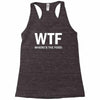 where's the food Racerback Tank
