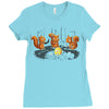 saved for winter Ladies Fitted T-Shirt