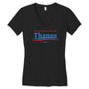 don't blame me i voted for thanos Women's V-Neck T-Shirt