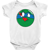 who watches the pizza Baby Bodysuit