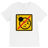 not the face V-Neck Tee