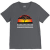 lion chant t   funny  lions joke king savannah africa retro big cat V-Neck Tee