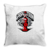 spray the towwn Throw Pillow