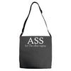 ass the other vagina funny Adjustable Strap Totes
