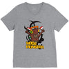 wood monster V-Neck Tee