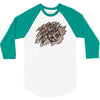 eat your heart out zombie run 3/4 Sleeve Shirt