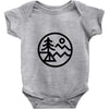 camp bold (for light) Baby Bodysuit