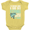 fishing fanatics1 Baby Bodysuit
