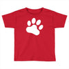 paw sticker vinyl decal Toddler T-shirt