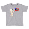 Astronaut Celebrating Independence  Day at 1776 Toddler T-shirt