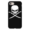 biker pirate skull bones swords iPhone 8