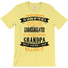 Super Cool Granddaughter Of A Freaking Awesome Grandpa T-Shirt