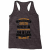 Super Cool Mother In Law Of A Freaking Awesome Son In Law Racerback Tank