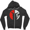 pikachu silhouette Zipper Hoodie