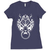 final fantasy cloudy wolf Ladies Fitted T-Shirt