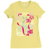 split Ladies Fitted T-Shirt