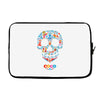 loco coco skul Laptop sleeve