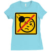 not the face Ladies Fitted T-Shirt