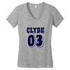 bonnie clyde1   copy Women's V-Neck T-Shirt
