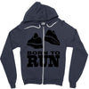 born to run Zipper Hoodie
