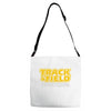 track and field oregon Adjustable Strap Totes