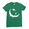 On The Moon Ladies Fitted T-Shirt