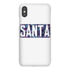 santa colorful glitter iPhoneX