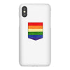 LGBT Pocket Rainbow Colors iPhoneX