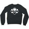 skate until the end black Crewneck Sweatshirt