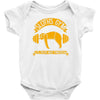 sloths gym   train hard tomorrow Baby Bodysuit