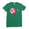 lion in a box Ladies Fitted T-Shirt